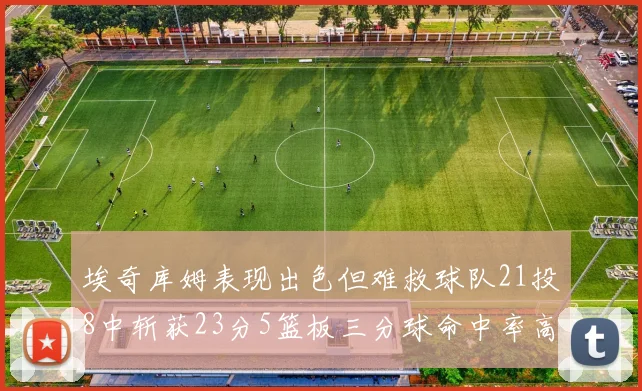 埃奇库姆表现出色但难救球队21投8中斩获23分5篮板三分球命中率高达45